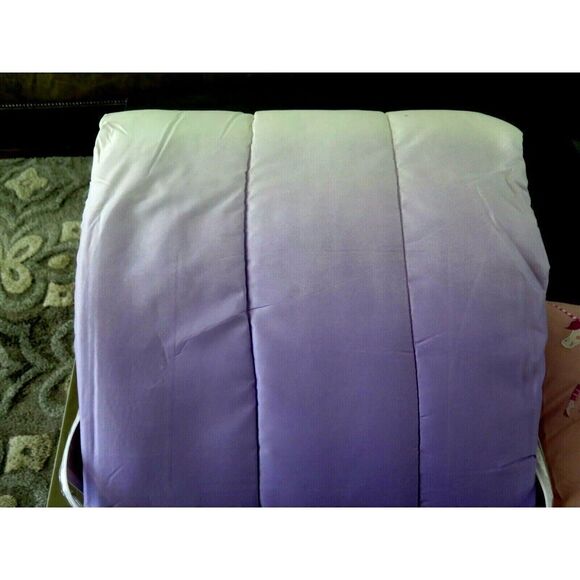 Lilly Love Purple to Pink Ombre Reversible Unicorn TWIN Comforter Set - Picture 3 of 11